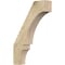 Ekena Millwork 4"W x 16"D x 24"H Balboa Rough Sawn Knee Brace, Douglas Fir BRC04X16X24BOA00RDF - alternate 1